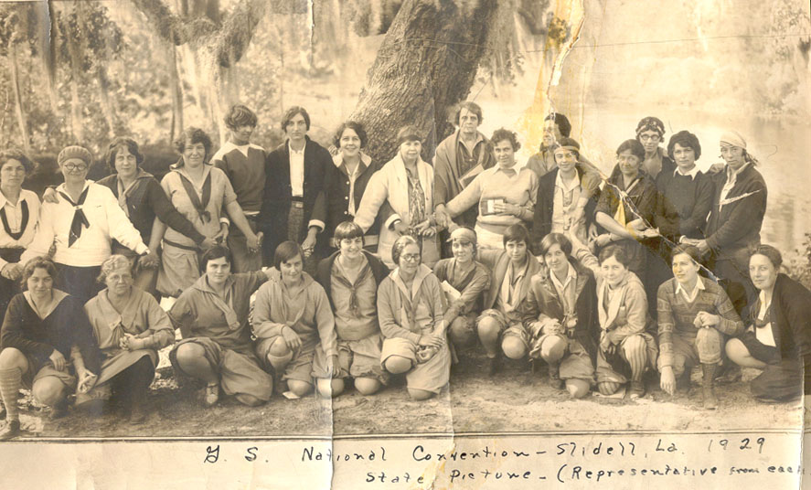 Girl Scout Convention 1929