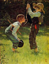 Norman Rockwell's Tom Sawyer and Huckleberry Finn