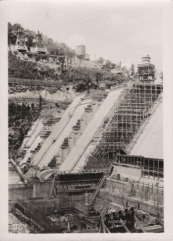 Exhibition: Harvey Towns: 80th anniversary of the completion of Norris Dam