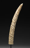 Souvenir: A 19th-Century Carved Tusk from the Loango Coast of Africa