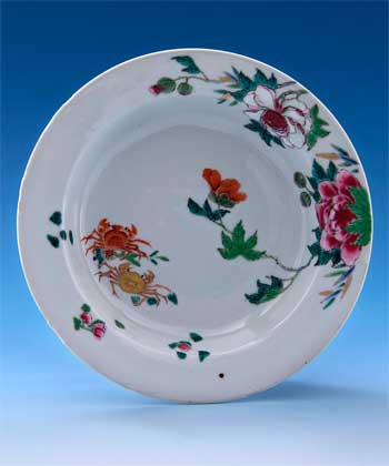 Soup Plate Jingdezhen, China, ca. 1736