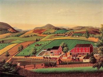 John Van Reed Evans Homestead and Farmscape, Berks County, Penn.