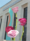 Rose on 65th Street by Sculptor Will Ryman