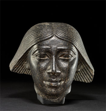 Head of an Official, Egypt, Dynasty 26, 664-595 BCE