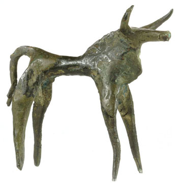 Dancing Bull, Eight century B.C.