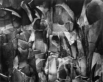 Rock wall, Connecticut, 1958