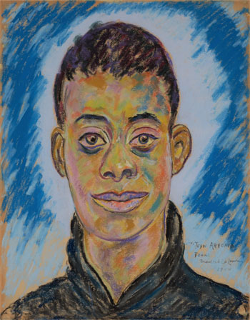 Portrait of James Baldwin, 1944