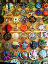 100 art car-inspired hubcaps