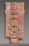 New acquisition of two rare Maya Palenque-style ceramic censer stands