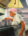 Leah Chase: Paintings by Gustave Blache III 