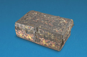 Spanish Colonial Leather Chest from Mexico