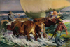 Special Guest: Beaching the Boat (Afternoon Light) A Masterpiece by Joaquín Sorolla y Bastida
