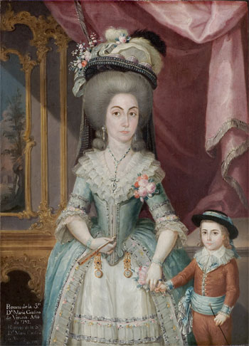 Portrait of María Catalina de Urrutia (Doña María Catalina de Urrutia), 1788