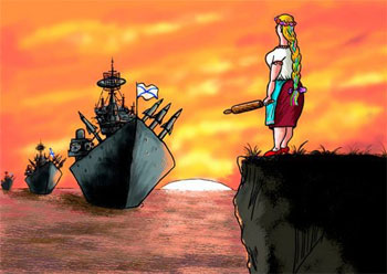 Russian warships