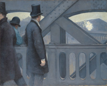 On the Pont de l'Europe, 1876–1877