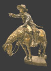 Sculpture by Master Western Artist Gib Singleton
