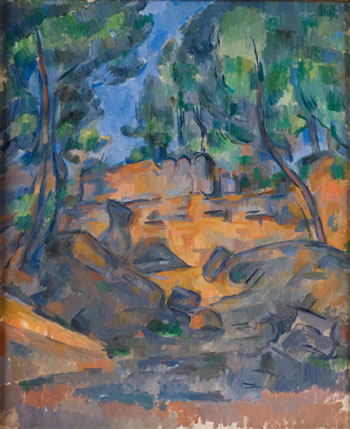 Trees and Rocks near the Château Noir, ca. 1900-06